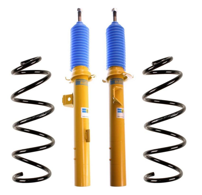 BMW Suspension Strut and Coil Spring Kit - Front (Heavy Duty Version for Standard Suspension) (B6 Performance) 31336767371 - Bilstein 3817467KIT